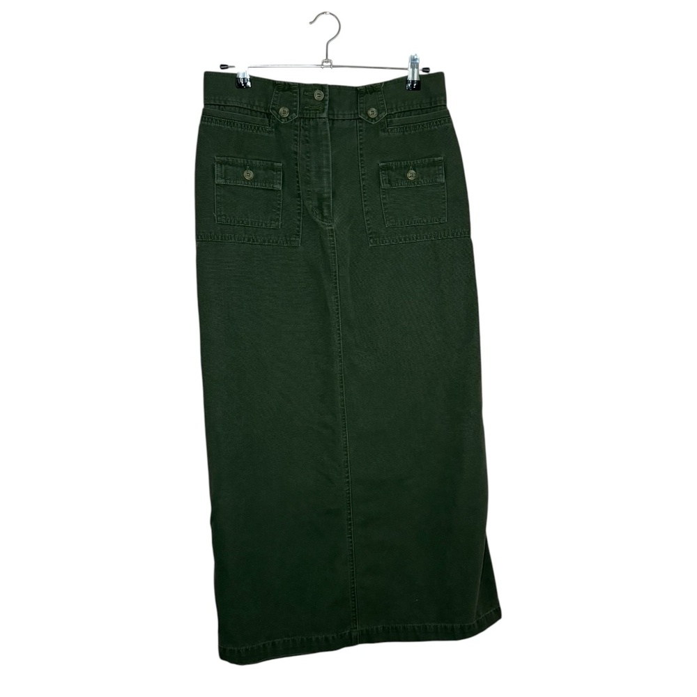 St. John's Bay Khaki Long Skirt